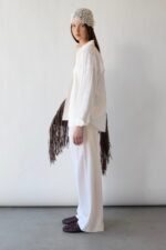 Linen Blend Wide Leg Pant - Image 3