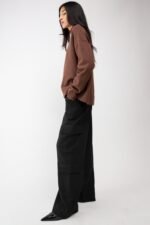 Wide Leg Cargo Suiting Pant - Image 5