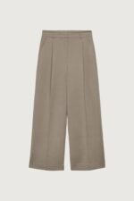 High-Rise Straight Leg Trouser With Pleats - Image 4
