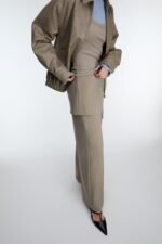 Skirt-Overlay Suiting Trouser - Image 4