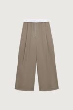 Exposed Drawstring Waist Trouser - Image 2