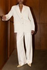 High Rise Straight Legtencel Trouser - Image 3