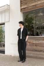 Crinkled Pleated Trouser - Image 3