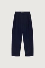 High-Rise Linen Blend Trouser - Image 3