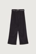 Wide Leg Trouser With Belt - Image 3