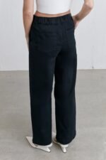 Long Length Twill Wide Leg Pant - Image 4