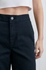 Long Length Twill Wide Leg Pant - Image 2