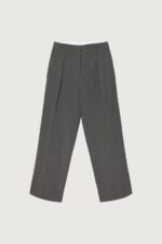 Wide Leg Trouser With Double Belt Detail - Image 6