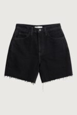 Mid Thigh Black Jean Short - Image 5