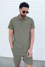 Ribbed Elastic Waist Short - Image 2