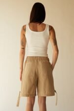 Cotton Nylon Twill Cargo Short - Image 4