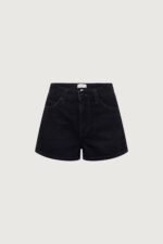 Black Denim Micro Short - Image 4