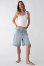 Stretch Denim Jort - Image 2
