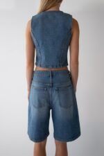 Stretch Denim Jort - Image 4