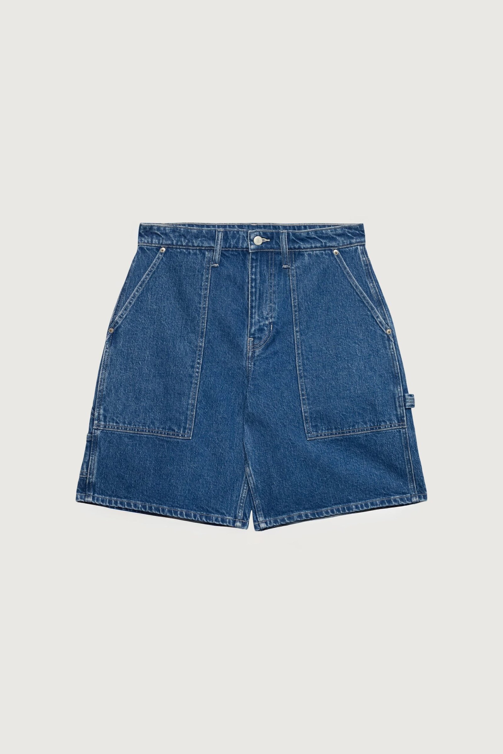 Short-13706_Classic_Medium_Wash-1.jpg Classic Denim Carpenter Short - Image 1