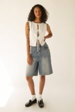 Bermuda Denim Shorts - Image 4