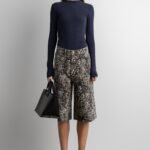 Twill Denim Jort
