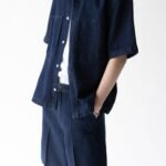 Oversized Pressed Denim Jort