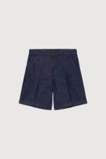 Oversized Pressed Denim Jort - Image 3
