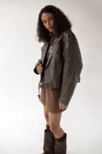 Vegan Suede Shorts - Image 3