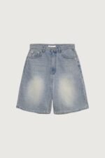 Light Wash Mid-Rise Denim Jort - Image 4