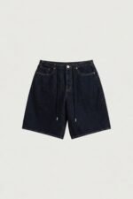 Denim Jort With Drawstring Waist - Image 5