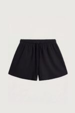 Knit Drawstring Elastic Waist Short - Image 6