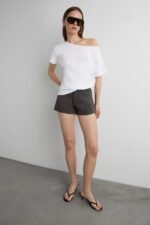 Cotton Short With Cuff Detail - Image 2