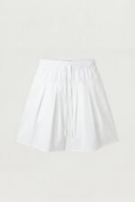Pleated Wide Leg Cullote Short - Image 5