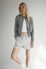 Cotton Poplin Striped Short - Image 2