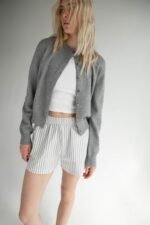 Cotton Poplin Striped Short - Image 3