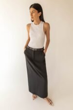 Maxi Suiting Skirt - Image 6
