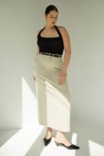 Maxi Suiting Skirt