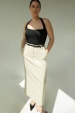 Maxi Suiting Skirt - Image 2