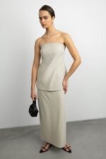 Maxi Suiting Skirt - Image 3