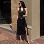 Chiffon Ruffled Midi Skirt