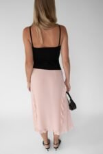 Chiffon Ruffled Midi Skirt - Image 6
