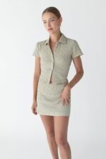 Crinkle Mini Skirt - Image 6