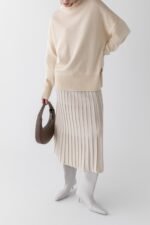 Midi Knit Sweater Skirt - Image 3