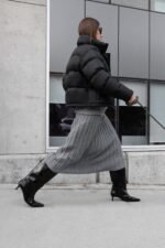 Midi Knit Sweater Skirt - Image 6