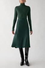 Satin Midi Slip Skirt - Image 6