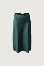Satin Midi Slip Skirt - Image 5