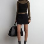 Mini Suiting Skort