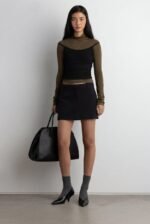 Mini Suiting Skort