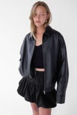 Bubble Hem Mini Skirt - Image 6