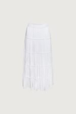 Tiered Midi Skirt - Image 3