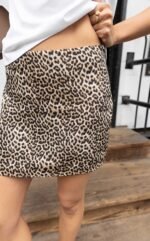 Satin Mini Skirt - Image 5