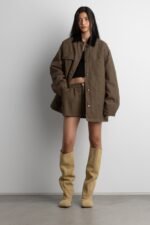 Mini Canvas Pleated Skort - Image 2