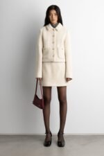 Boucle Wool Blend Mini Skirt - Image 5