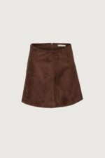 Vegan Suede Mini Skirt - Image 5